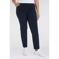 KjBRAND Schlupfhose Schlupfhose Susie in Bi-Stretch, Kammgarnoptik Sommerhose, ideal für kräftige Oberschenkel