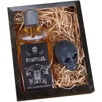 Herz & Heim Pflege-Geschenkset für Biker & Motorradfahrer - Duschgel & Seife als Geschenk für Männer, 200 ml & 30 g
