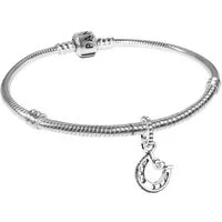 Pandora Silberarmband 39720, Starter-Set Hufeisen 925 Sterlingsilber