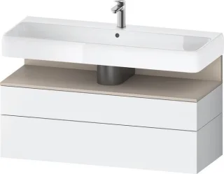Duravit Qatego Waschtischunterbau wandhängend Weiß Matt 1190x470x590 mm - QA4396091180000 QA4396091180000