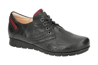 Think Menscha 3-000093-0000 Schwarz sz/kombi Lederschn?rhalbschuhe bequem & n...