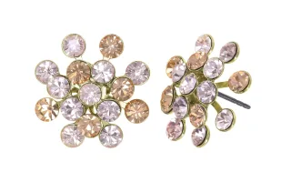 konplott - Ohrringe - Magic Fireball pink
