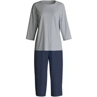 CALIDA Capri-Pyjama Cotton Special Damen (2 tlg) weich, leicht und komfortabel