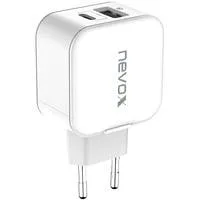 USB PD Type C + QC3.0, Ladegerät weiß