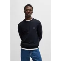 BOSS ORANGE Strickpullover Kanovano mit Rundhalsausschnitt