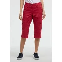 SOCCX Skaterbermudas mit verstellbarem Knopfriegel am Hosensaum