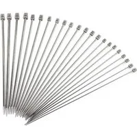 FELIXLEO Stricknadeln Stricknadeln 36cm Edelstahl Stricknadelsatz 11 Paare 2,0-8,0mm für, 1 St.