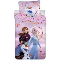 Disney Frozen Bettwäsche Baumwolle Bettbezug 140x200 cm & Kissenbezug 70x90 cm