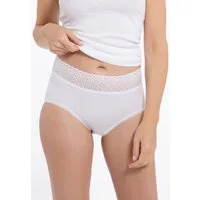 Speidel Taillenslip 5er-Pack Natalie (Spar-Set, 5-St) Taillen Slip - Baumwolle - Verspielter Spitzenbund als Hingucker