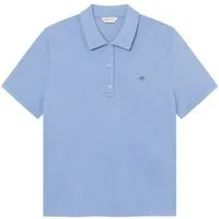 Gant Poloshirt Reg Shield SS Pique Damen T-Shirt, Shirt, Poloshirt, Polohemd, Sportshirt