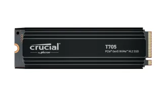Crucial T705 SSD 2TB | ct2000t705ssd5 | M.2 2280 / M-Key / PCIe 5.0 x4 - Kühlkörper