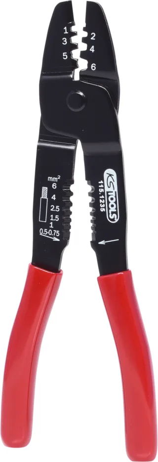 KS Tools Crimp-Zange einfach - 115.1235