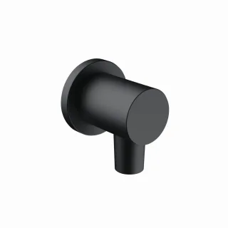 Kludi NOVA FONTE Schlauchanschlussbogen PURISTIC eigensicher mattschwarz, 2054339-15 2054339-15