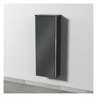 Sanipa 3way Mittelschrank mit 1 Tür, Anthrazit-Glanz, BS16679 BS16679