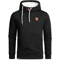 Amaci&Sons Kapuzenpullover YONKERS Kapuzenpullover mit Plüsch-Kapuze Herren Basic Sweatjacke Pullover Plüsch Hoodie Sweatshirt