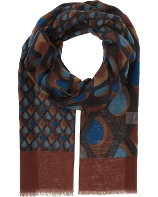 FRAAS - Schal Polyester Schal pure blue - Gr. - OS