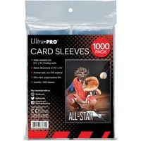 UltraPRO Sammelkarte 1000 Soft Sleeves Hüllen für Sammelkarten - transparent
