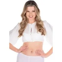 PURPLE LINE by Spieth & Wensky Dirndlbluse Dirndlbluse - HEIDEMARIE - offweiß