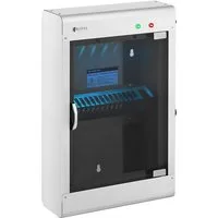 Royal Catering UV-Sterilisator Messersterilisator Sterilisationsgerät Edelstahl Timer 14 Messer, verschiedene Größen