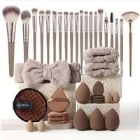 Vornix Kosmetikpinsel-Set Makeup Pinselset 40-teilig, Schminkpinsel Set Make Up Pinsel, mit Tasche, Professionelles Makeup Brush Set für präzise Anwendung