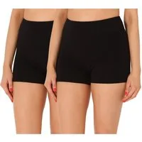Merry Style Leggings Damen Shorts Radlerhose kurze Hose Boxershorts MS10-359 (2-tlg) aus Baumwolle, elastischer Bund