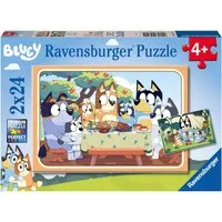 Ravensburger Puzzle Bluey, Auf geht's!, 48 Puzzleteile, Made in Europe