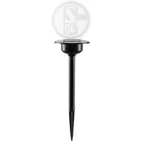 FC Schalke 04 Gartenleuchte Solar Logo ca. 47 x 13 x 11,5 cm