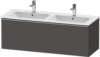 Duravit D-Neo Waschtischunterbau wandhängend Graphit Matt 1280x462x440 mm - DE4265070490000 DE4265070490000