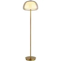 GLOBO LIGHTING Stehlampe AVILA, LED fest integriert, LED Stehleuchte für Wohnzimmer dimmbar, modern, Memoryfunktion