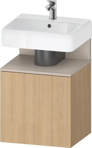 Duravit Qatego Waschtischunterbau wandhängend Natur Eiche Matt 490x420x645 mm - QA4077R91300000 QA4077R91300000