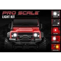 Traxxas Spielzeug-Auto TRAXXAS Pro Scale LED Licht-Set komplett TRX-4M Defender, (1-tlg)