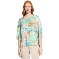 Cartoon Schlupfbluse Damen mit Muster