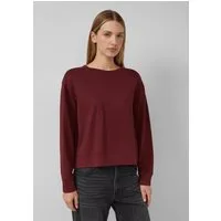 s.Oliver Sweatshirt Sweatshirt Verkürztes Sweatshirt im Relaxed Fit aus Baumwollmix