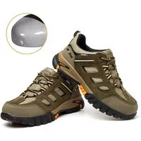 PROCHAIN Arbeitsschuhe Modische Herren Sicherheitsschuh (Stahlkappe Arbeitsschuhe chutzschuhe Schutzausrüstung, sportlich, bequem, leicht, atmungsaktiv, weich und rutschfest) Herren- und Damenmodelle Indoor und Outdoor