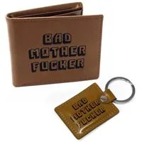 Close Up Geldbörse Pulp Fiction Bad Mother Fucker Set Börse & Anhänger