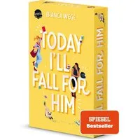 Today I’ll Fall For Him (3) / Bianca Wege, Humorvolle Sports Romance der SPIEGEL-Bestseller-Autorin Bianca Wege (Die Today-Reihe Band 3). Mit Farbschnitt. Exklusiv nur in der 1. Auflage: Charakterkarte. College Romance meets Strangers to Lovers, SPIE