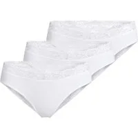 Nina Von C. Jazz-Pants Slips 3er Pack Slipboutique (Spar-Set, 3-St) Jazz Pants - Baumwolle - Mit Spitzen-Details, Perfekte Passform