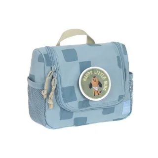 Lässig Mini Kulturbeutel Pattern Party Blau