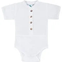 Isar-Trachten Trachtenkleid Baby Body - TILLY - weiß