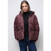 STREET ONE Steppjacke mit Kapuze mit Tunnelzugband