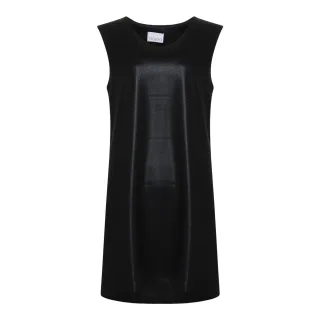 Tina V-Ausschnitt Kleid in Schwarz