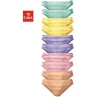Vivance Bikinislip (Packung, 10-St) schöner Basicartikel in tollen Farben - passend für jeden Tag