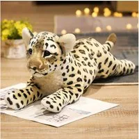 Tinisu Plüschfigur Tiger, Leopard und Löwe Plüschtier - Weiches Kuscheltier Stofftier