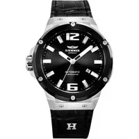 HAEMMER GERMANY Automatikuhr MECHANO MC-003, Armbanduhr, Herrenuhr, Mechanische Uhr, analog, Tag