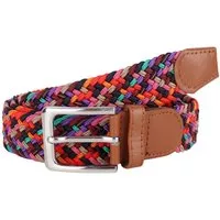 MIRROSI Flechtgürtel Elastischer Stoffgürtel Flechtgürtel für Damen und Herren (3,5CM Breit, Atemungsaktiv, Super Weich) Geflochtener Stretchgürtel Dehnbarer Gürtel UNISEX