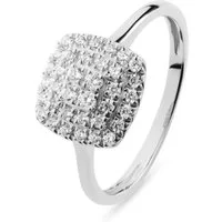 CHRIST Diamantring CHRIST Damen-Damenring 4 Diamant