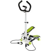 HMS Stepper Steppmaschine Stepper mit Handgriff Hometrainer, mit Expandern für umfangreiche Möglichkeiten