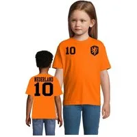 Blondie & Brownie T-Shirt Kinder Niederlande Holland Sport Trikot Fußball Meister WM EM