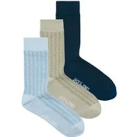 Jack & Jones Freizeitsocken JACDIAMOND STRUCTURE SOCKS 3 PACK SN (Packung, 3-Paar)