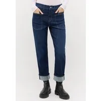 ANGELS Relax-fit-Jeans LIBERTA TURN UP Relaxed fit, aus Baumwollmischung, mit großen Vordertaschen